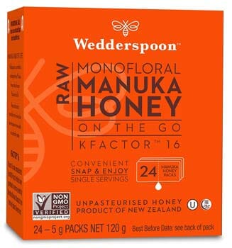 Wedderspoon 100% Raw Manuka Honey KFactor