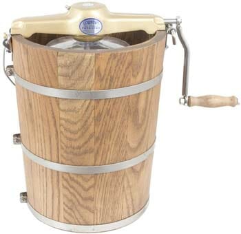 Classic Wooden Tub 6 qt. Country Ice Cream Maker