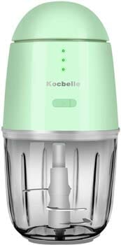 Kocbelle Small Food Processor & Vegetable Chopper, Green