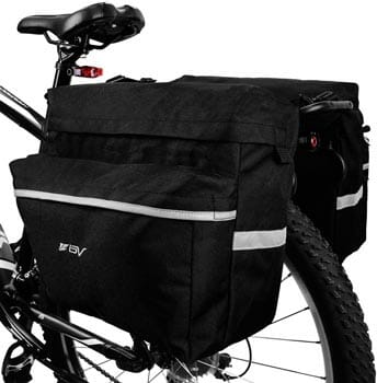 BV Bike Bags Bicycle Panniers with Adjustable Hooks