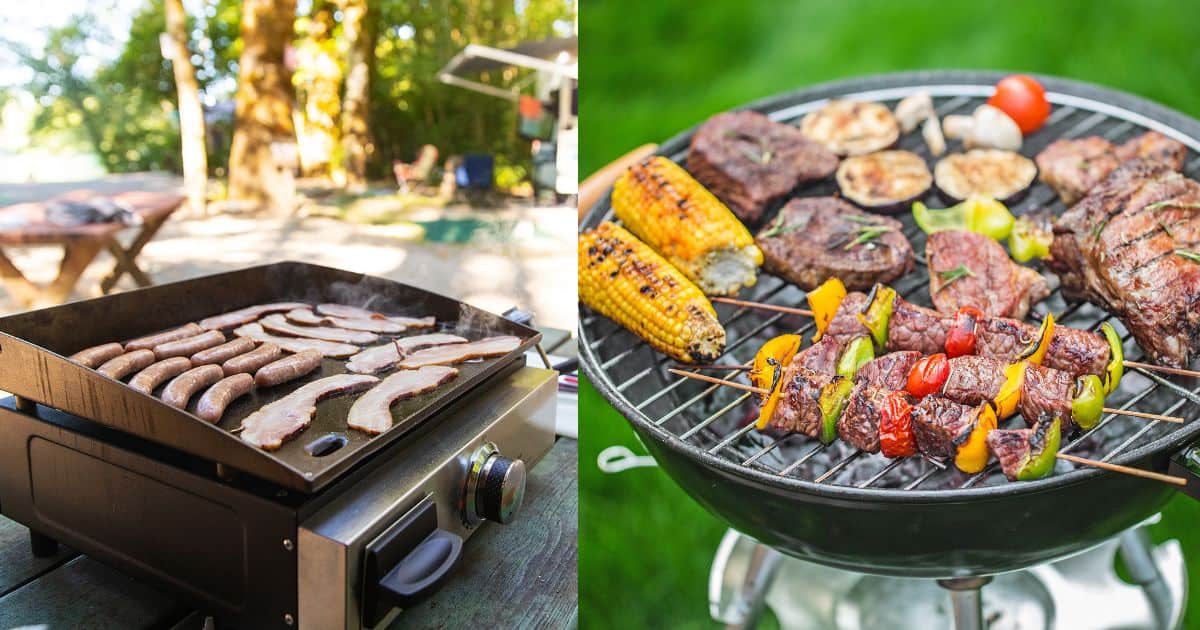 Difference Between a Griddle and a Grill