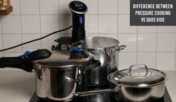 Difference between Pressure Cooking and Sous Vide