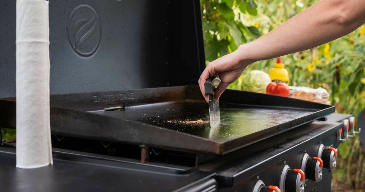 how to season a blackstone grill