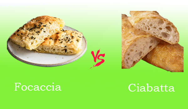 Focaccia vs. Ciabatta
